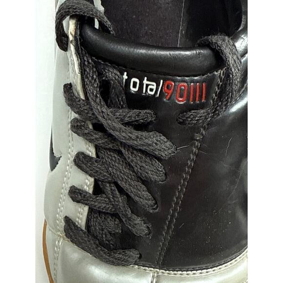 NIKE Tiempo Indoor Black R10 RONALDINHO Metallic Soccer Shoes Men US6.5 UK6 EU39 main image 8